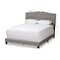 Baxton Studio Vivienne Modern Light Grey Upholstered King Size Bed 146-8244 - alternate 5